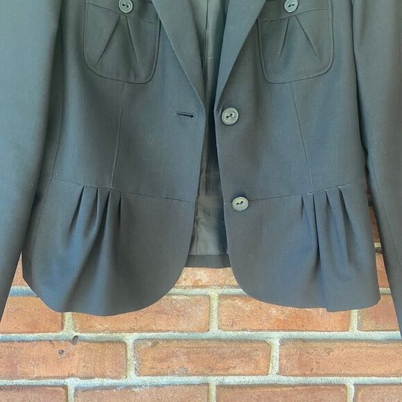 Nine & Co 2 Button 2 Pocket Blazer and Skirt Suit Set - Picture 4 of 15